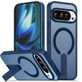 MALEWOLF for Google Pixel 10 Pro XL Case, Adjustable Stand, Matte Translucent Cover Compatible with Magsafe, Shockproof TPU Bumper for Pixel 10 ProXL Phone Case