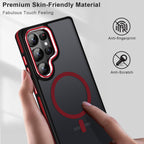 Galaxy S26 Ultra Magnetic Case – Slim Color Hybrid Matte Anti-Slip MagSafe Protective Cover