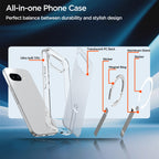 MALEWOLF for Google Pixel 9A Case, Adjustable Kickstand, Ultra Slim Cover Compatible with Magsafe, Anti-Yellowing & Durable TPU Hard Back, Shockproof Bumper Protection for Pixel 9A Phone Case