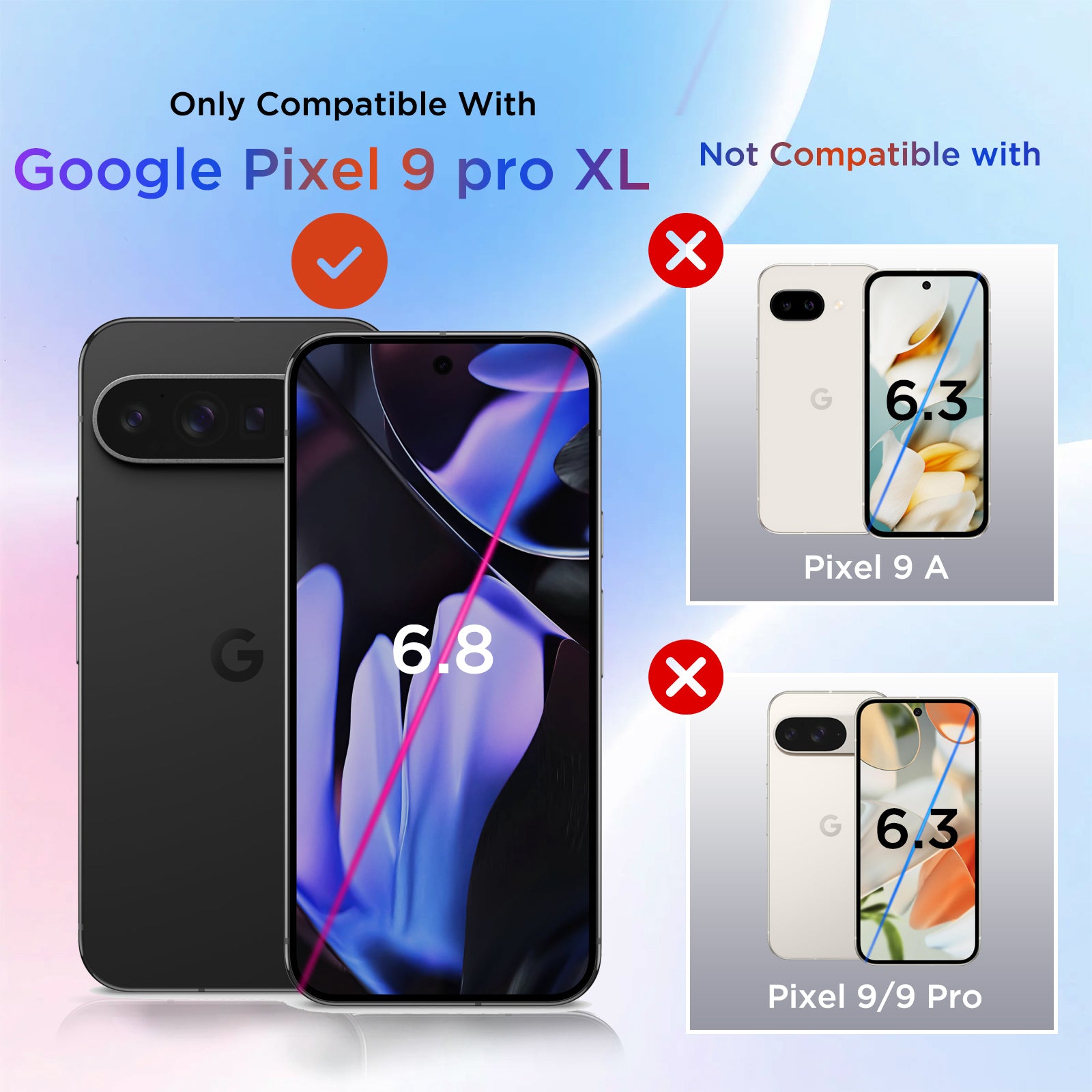 MALEWOLF for Google Pixel 9 Pro XL Case Magnetic, Slim Cover [Kickstand] [Compatible with Magsafe], Anti-yellowing & Durable TPU Back, Shockproof Bumper Protection for Pixel 9 ProXL Phone Case