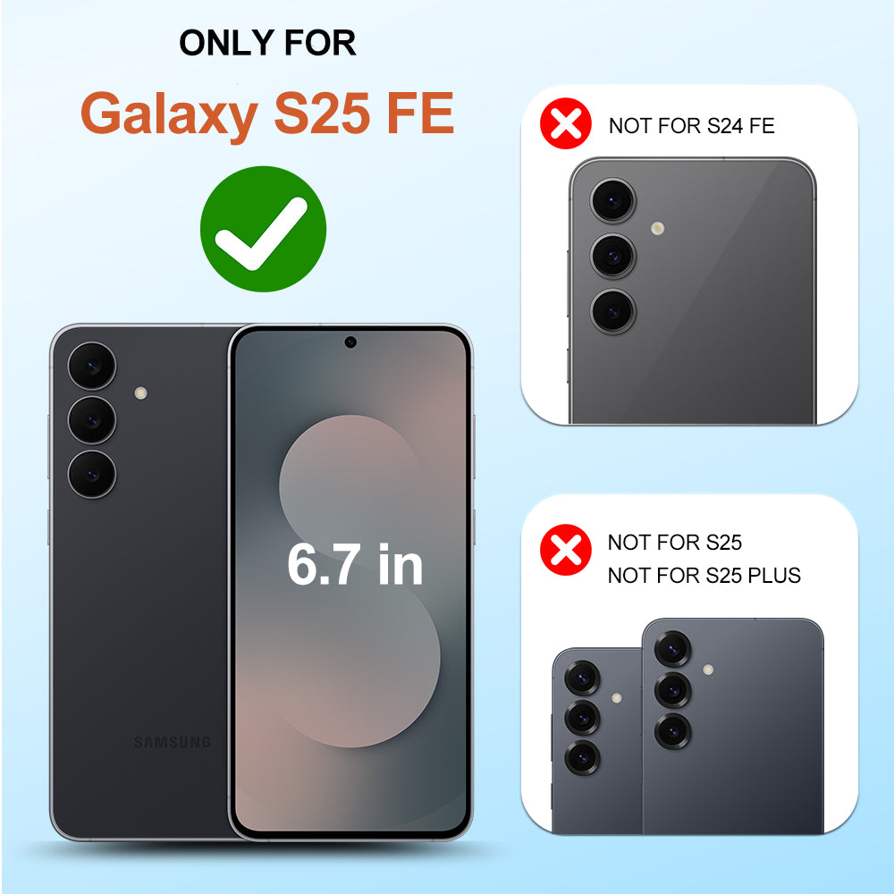 MALEWOLF Stand for Samsung Galaxy S25 FE Case, Compatible with Magsafe, Anti-Slip Hybrid Matte Cover, Shockproof Translucent TPU Phone Case for Galaxy S25 FE